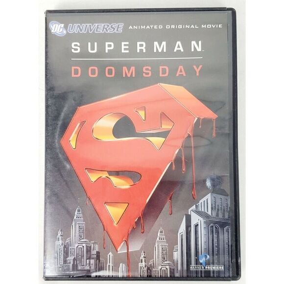 Superman - Doomsday Animated Cartoon [DVD] - Picture 1 of 3